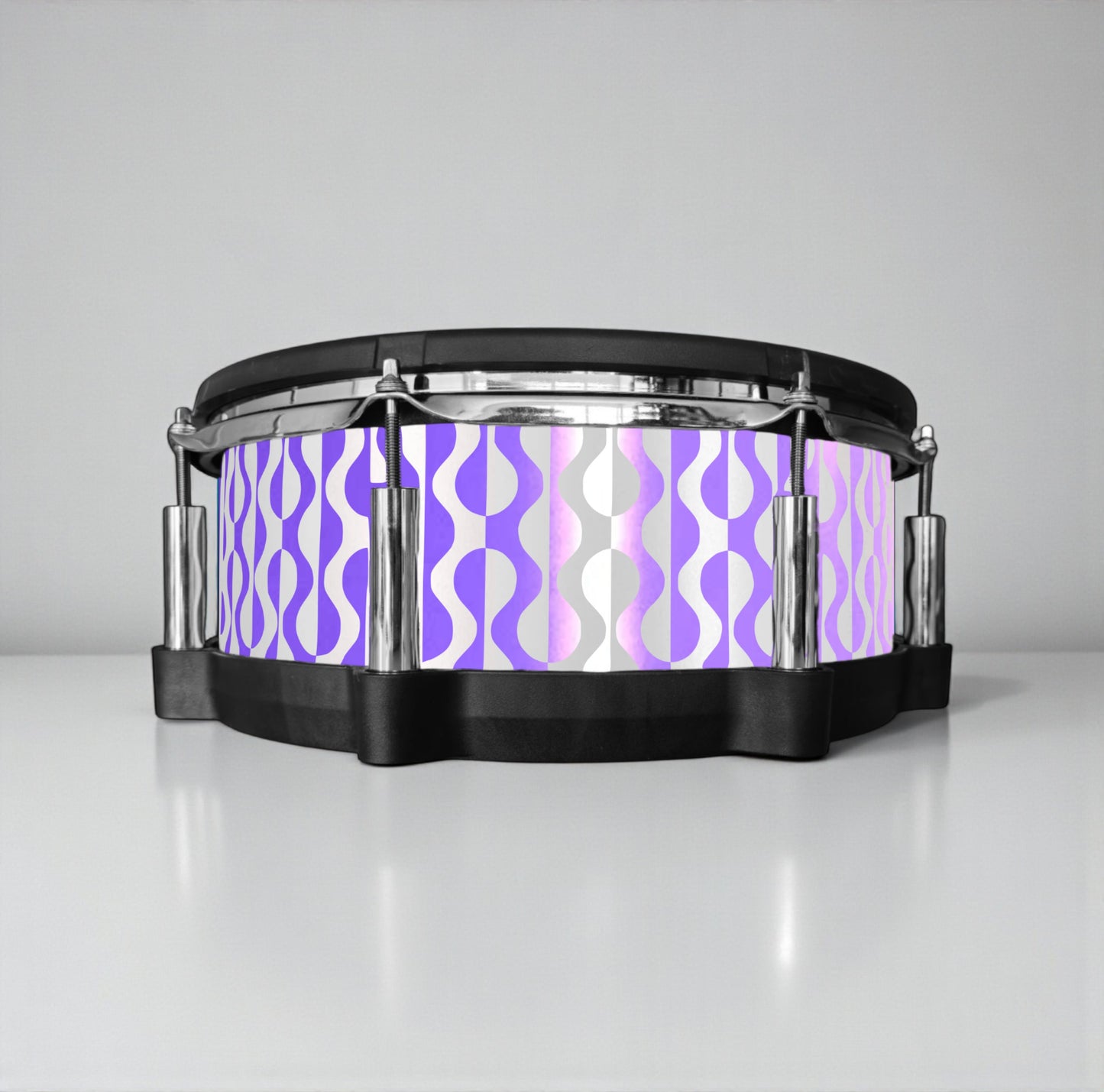 Negative Circles Drum Wrap