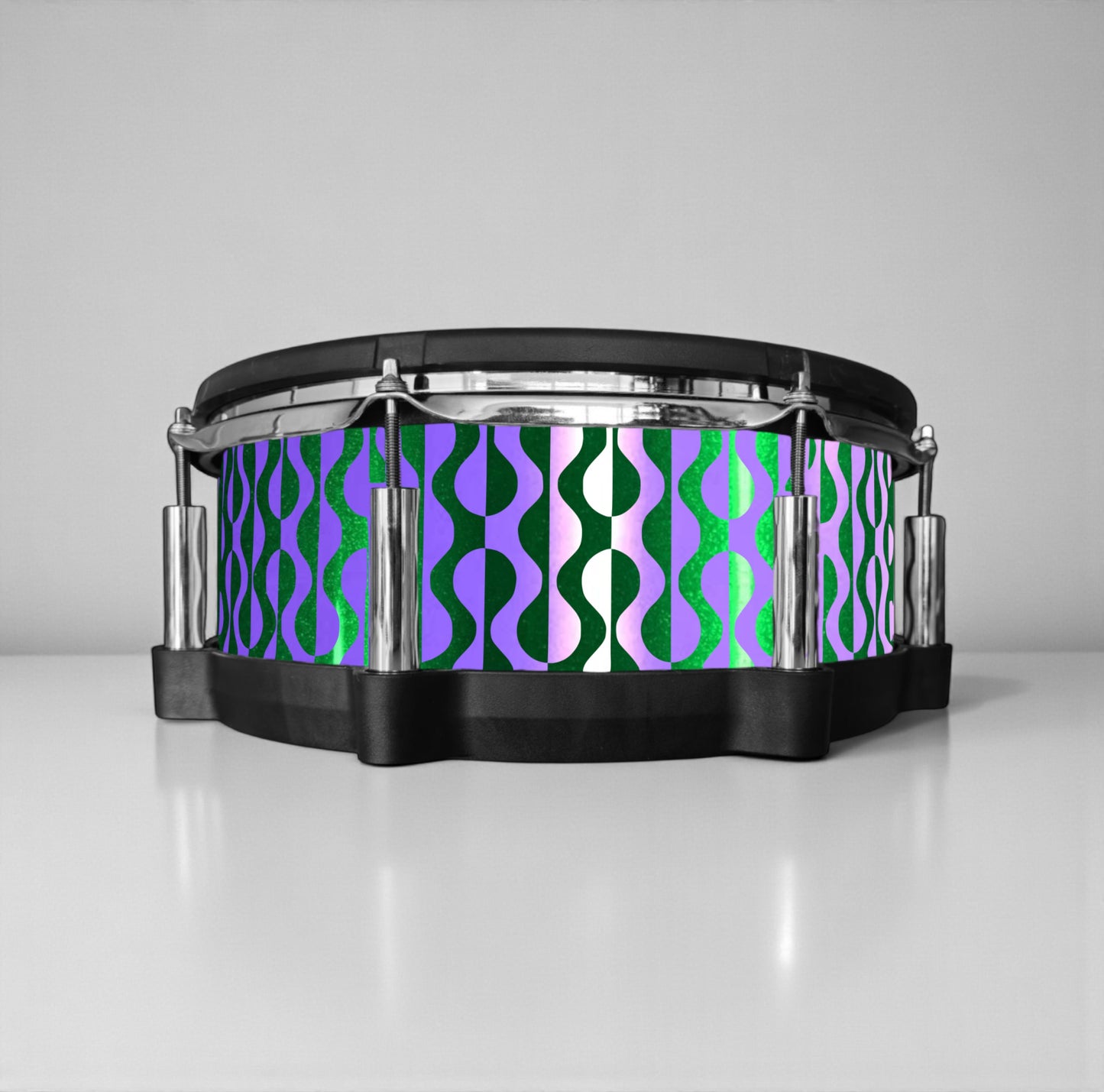 Negative Circles Drum Wrap