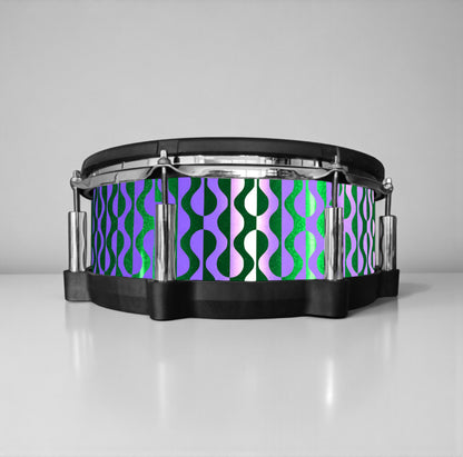 Negative Circles Drum Wrap