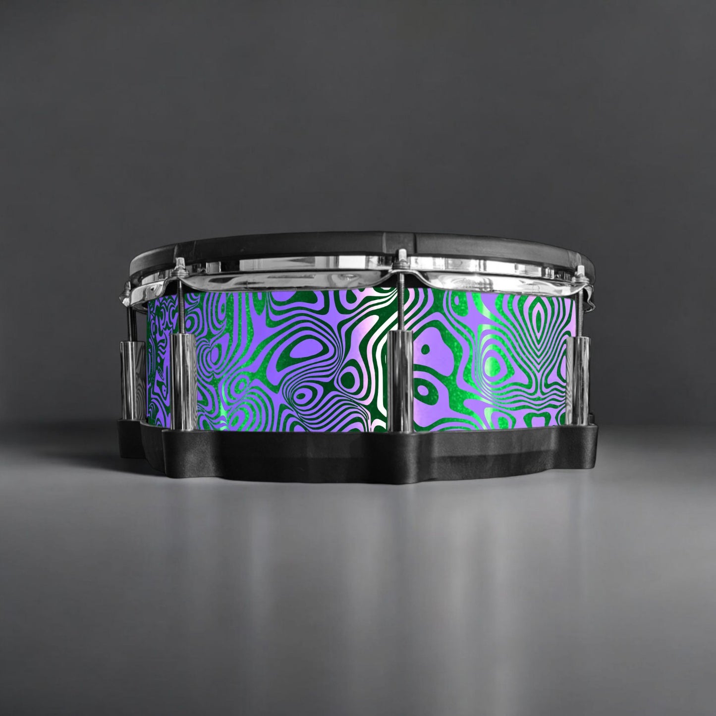 Psychedelic Swirl Drum Wrap