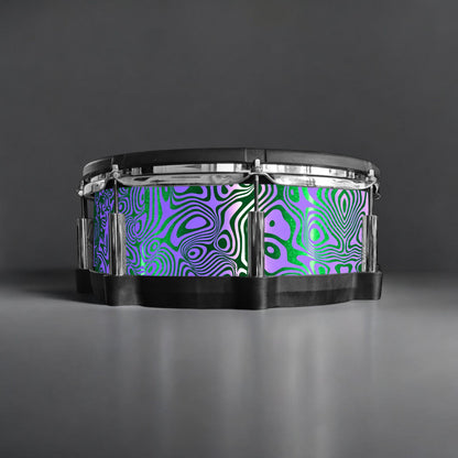 Psychedelic Swirl Drum Wrap