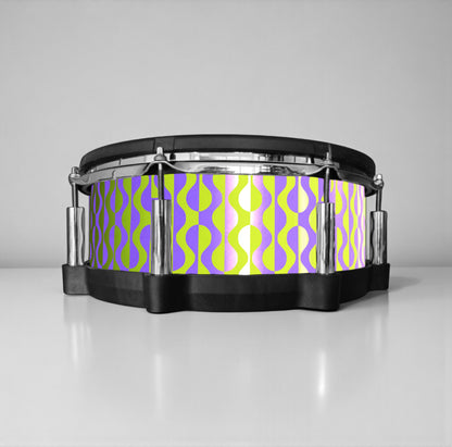 Negative Circles Drum Wrap