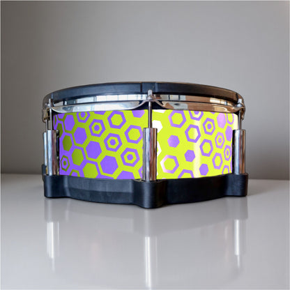 Hexagonal Fade Drum Wrap