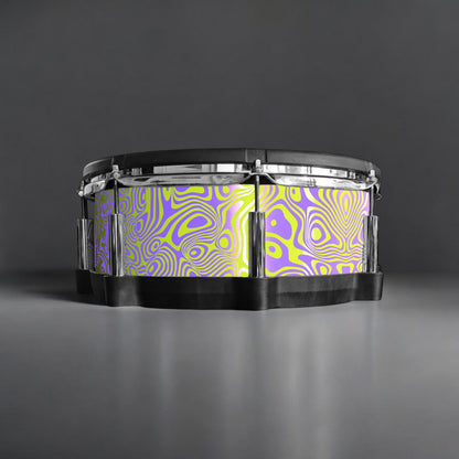 Psychedelic Swirl Drum Wrap
