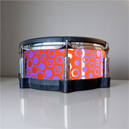 Hexagonal Fade Drum Wrap