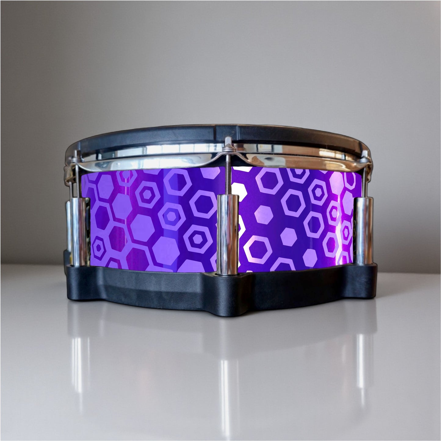 Hexagonal Fade Drum Wrap