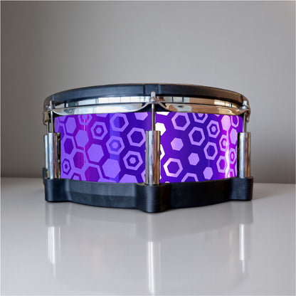Hexagonal Fade Drum Wrap