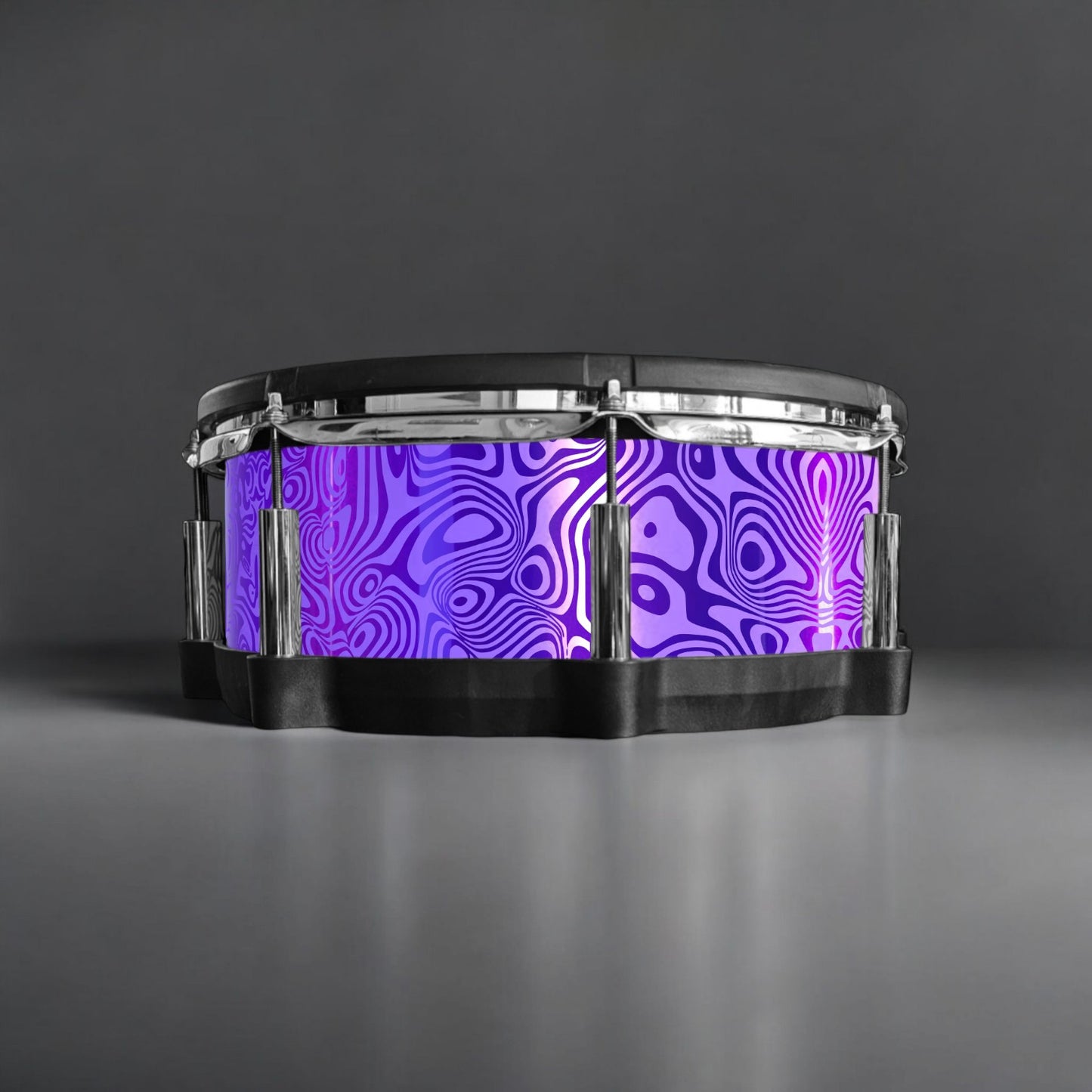 Psychedelic Swirl Drum Wrap