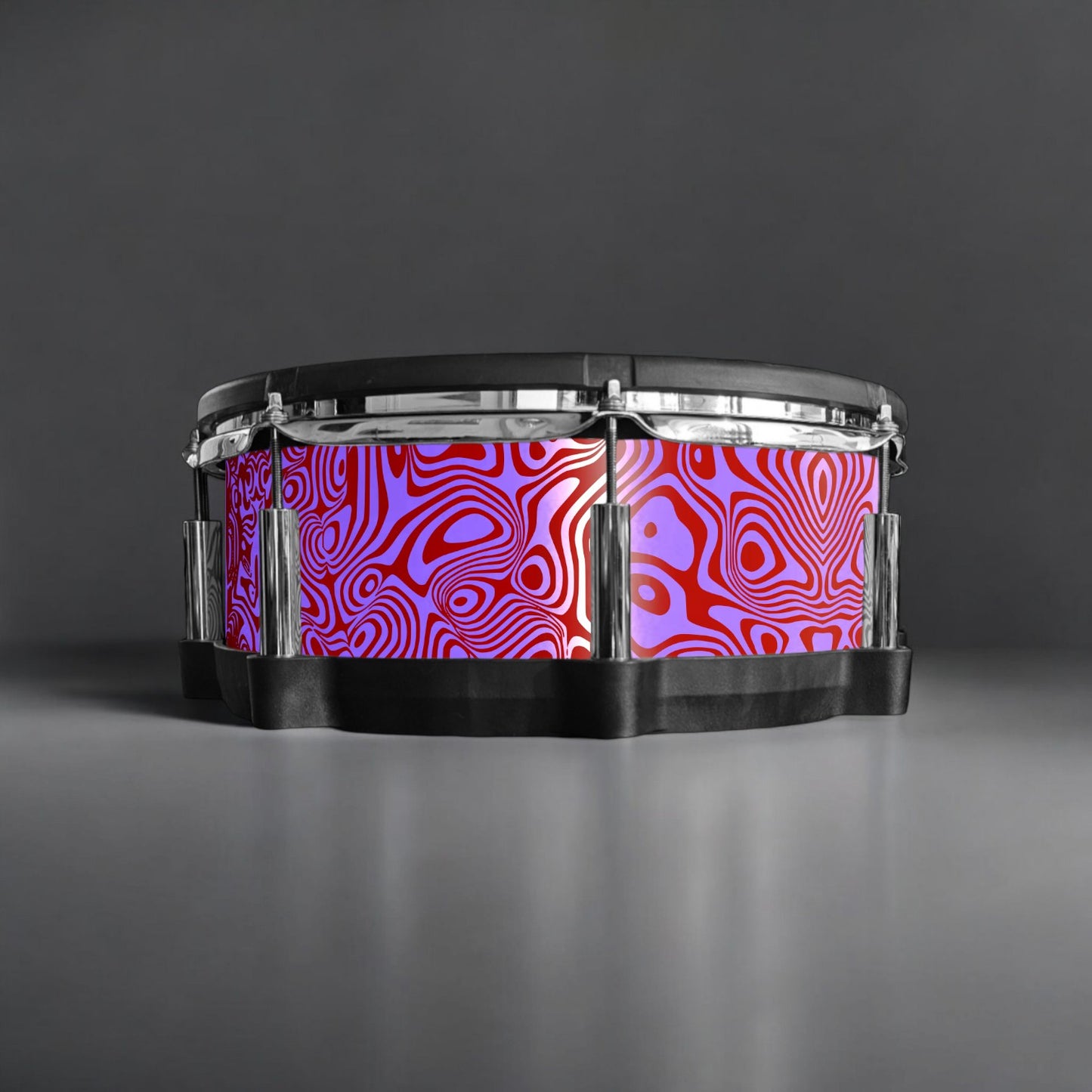 Psychedelic Swirl Drum Wrap