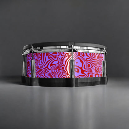 Psychedelic Swirl Drum Wrap