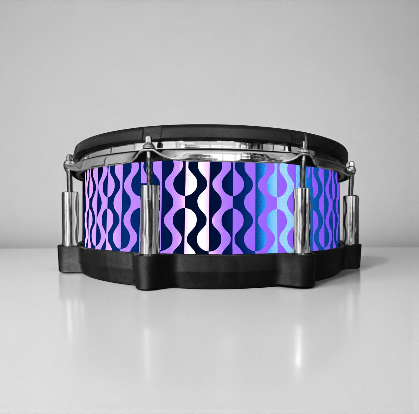 Negative Circles Drum Wrap
