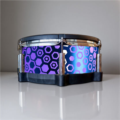 Hexagonal Fade Drum Wrap