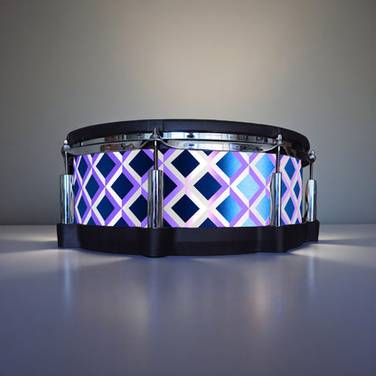 3D Tile Drum Wrap (White Base)