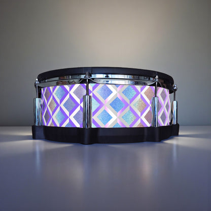 3D Tile Drum Wrap (White Base)