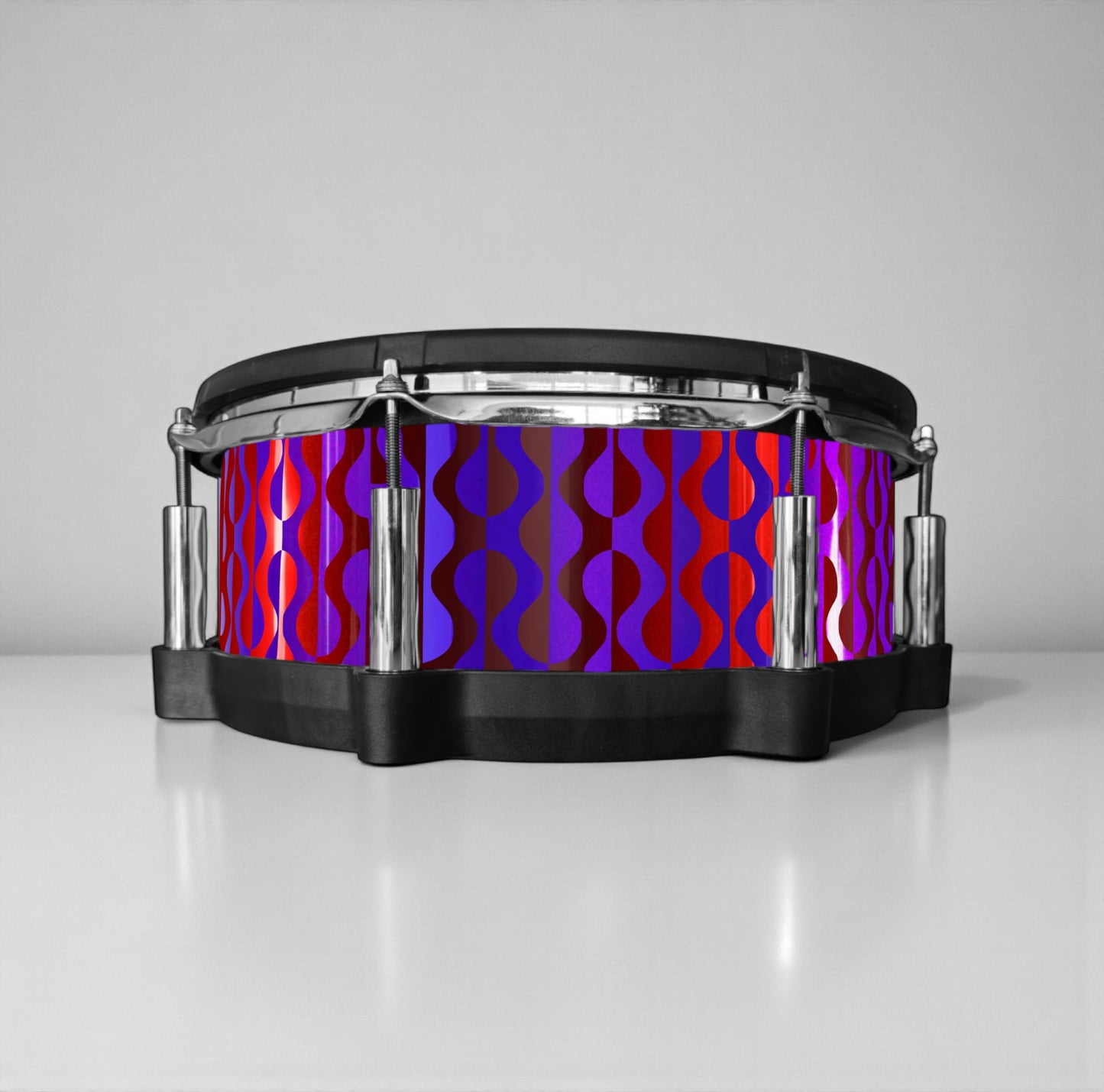 Negative Circles Drum Wrap