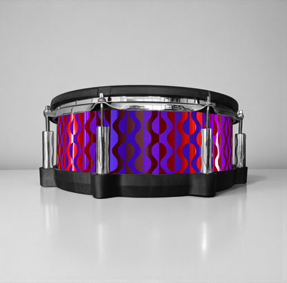 Negative Circles Drum Wrap