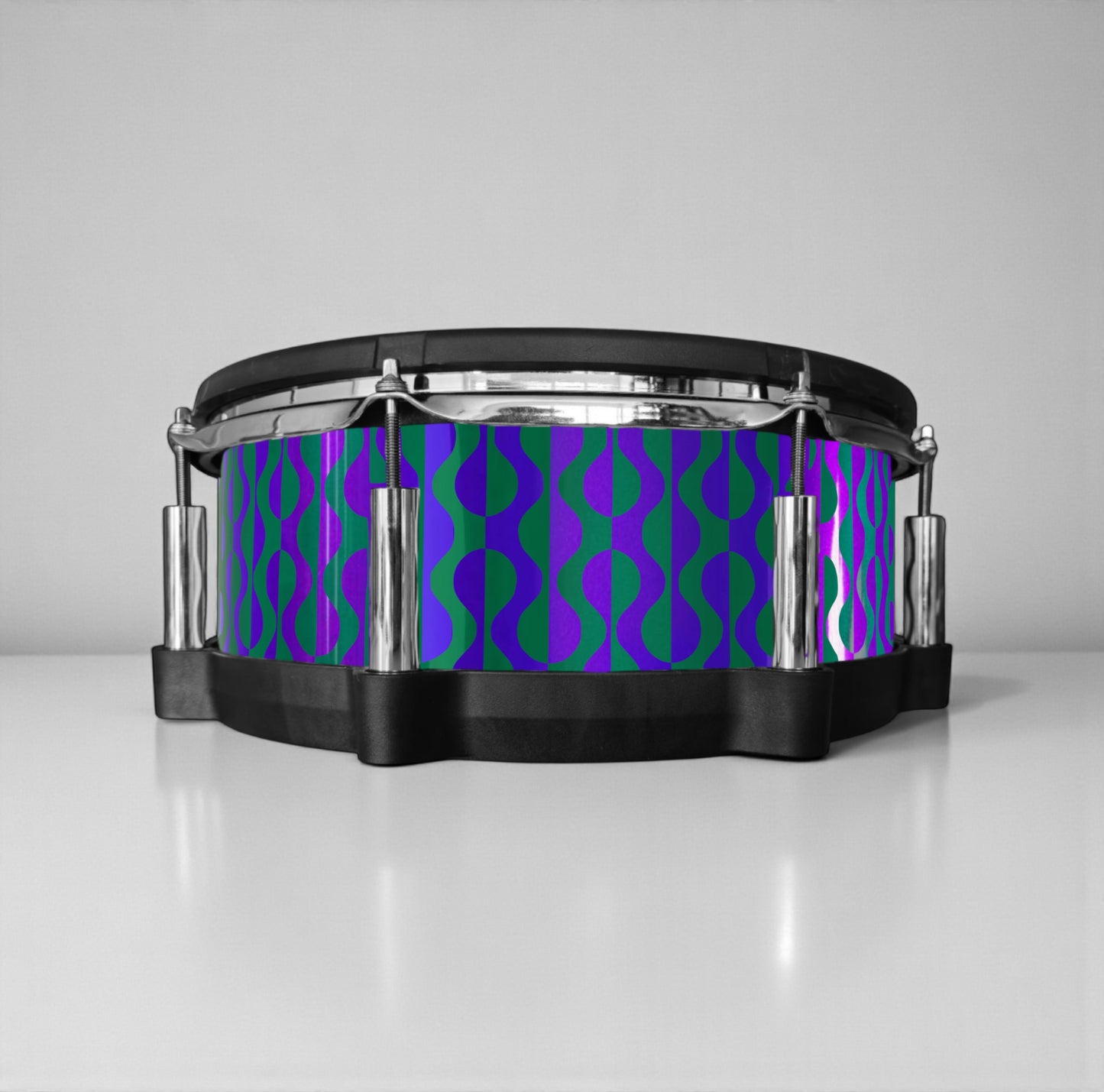 Negative Circles Drum Wrap