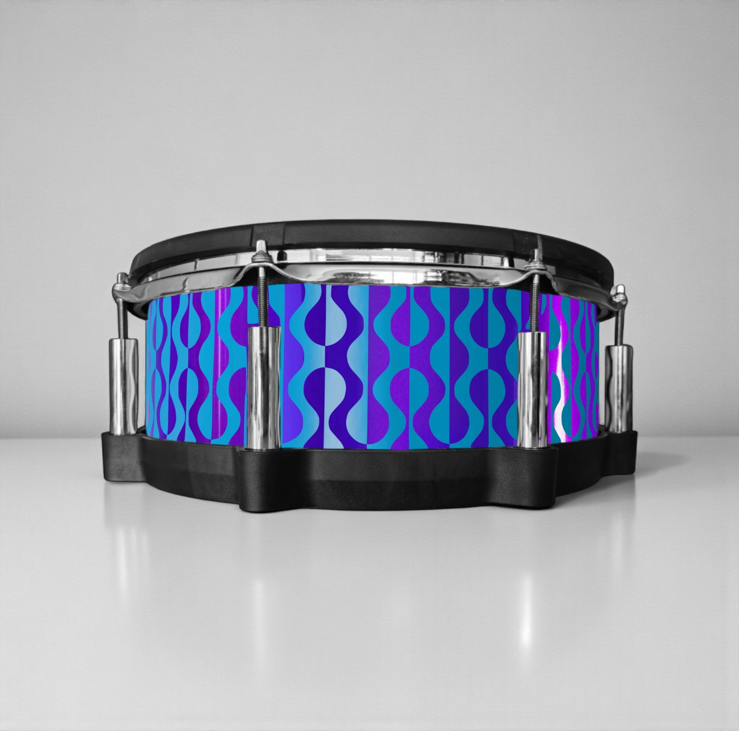 Negative Circles Drum Wrap