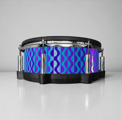 Negative Circles Drum Wrap