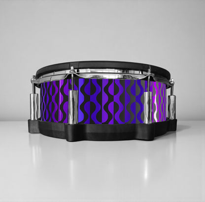 Negative Circles Drum Wrap