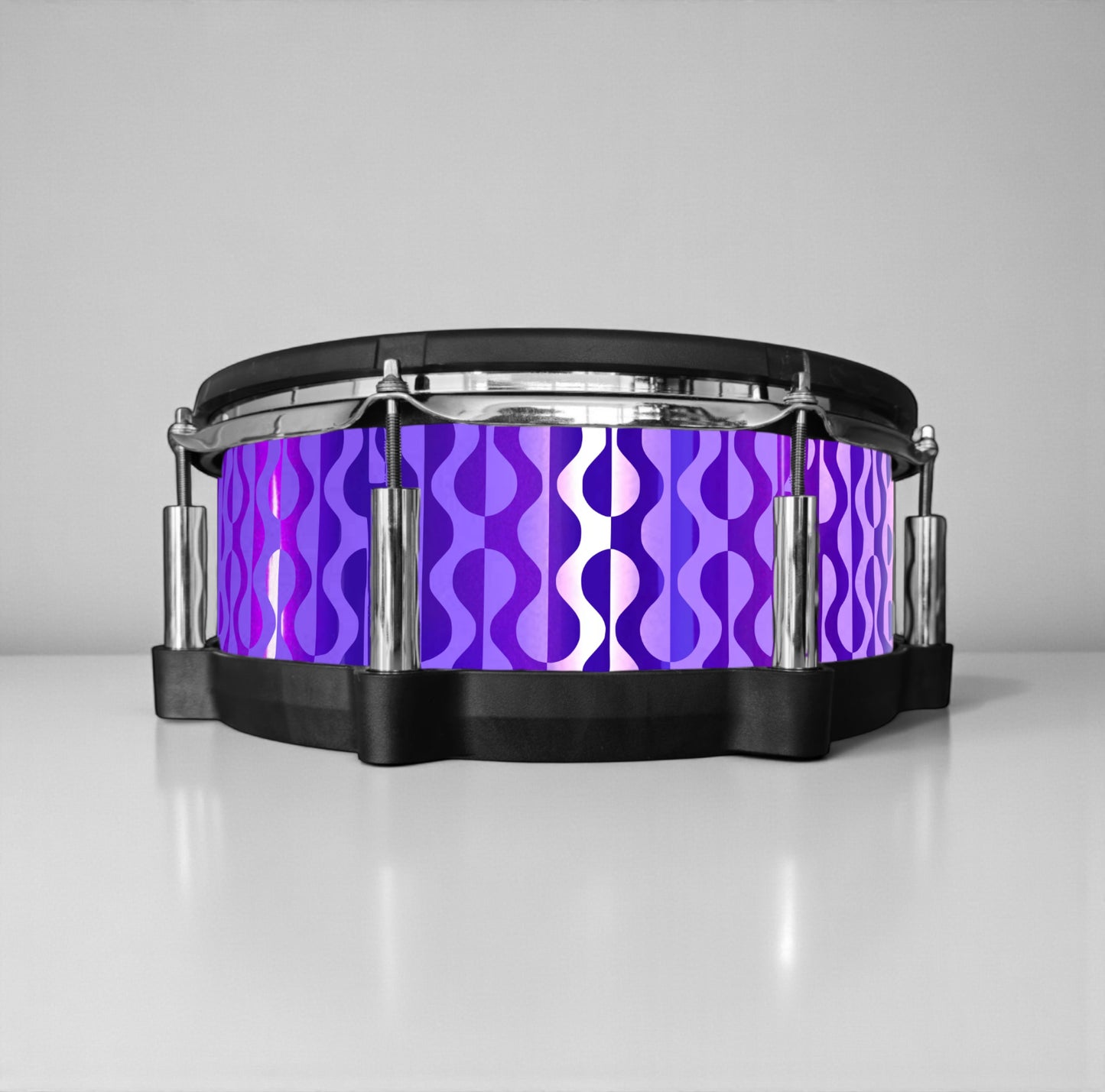Negative Circles Drum Wrap