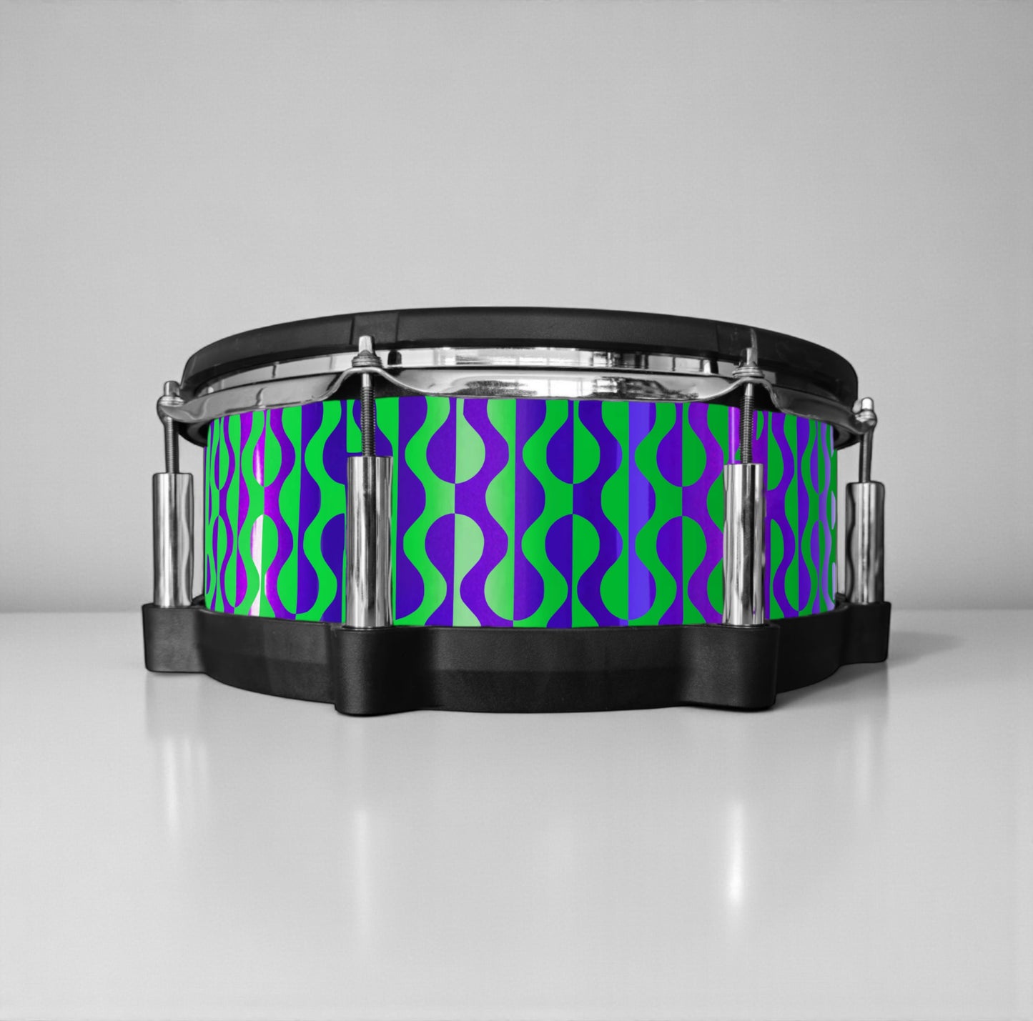 Negative Circles Drum Wrap