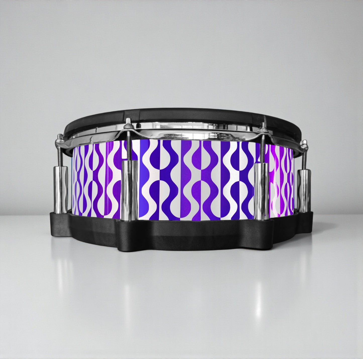 Negative Circles Drum Wrap