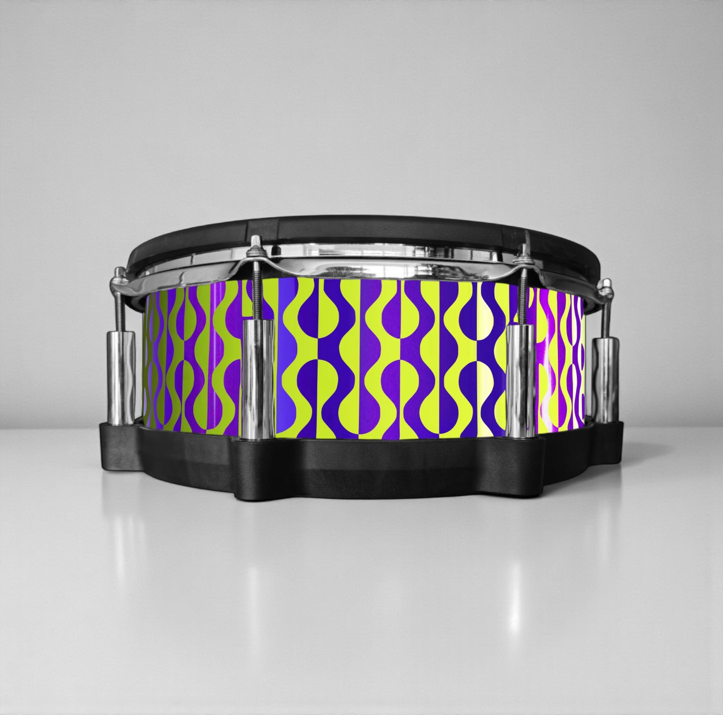 Negative Circles Drum Wrap