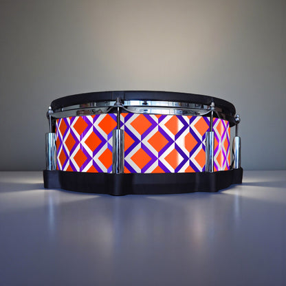 3D Tile Drum Wrap (White Base)