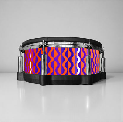 Negative Circles Drum Wrap
