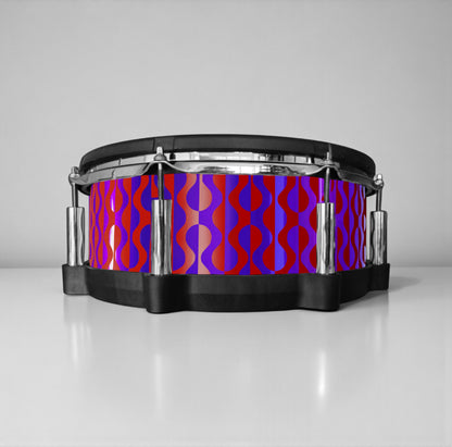 Negative Circles Drum Wrap