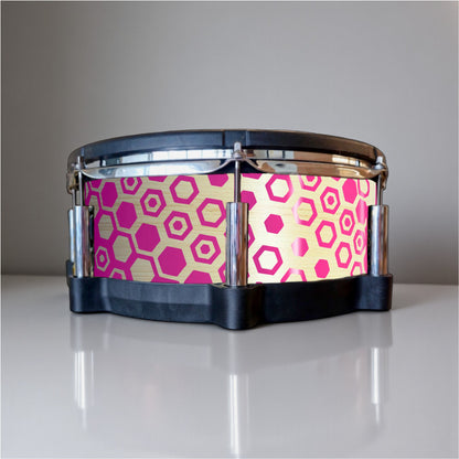 Hexagonal Fade Drum Wrap