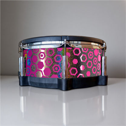 Hexagonal Fade Drum Wrap