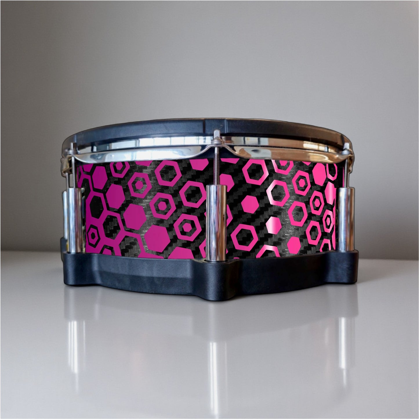 Hexagonal Fade Drum Wrap