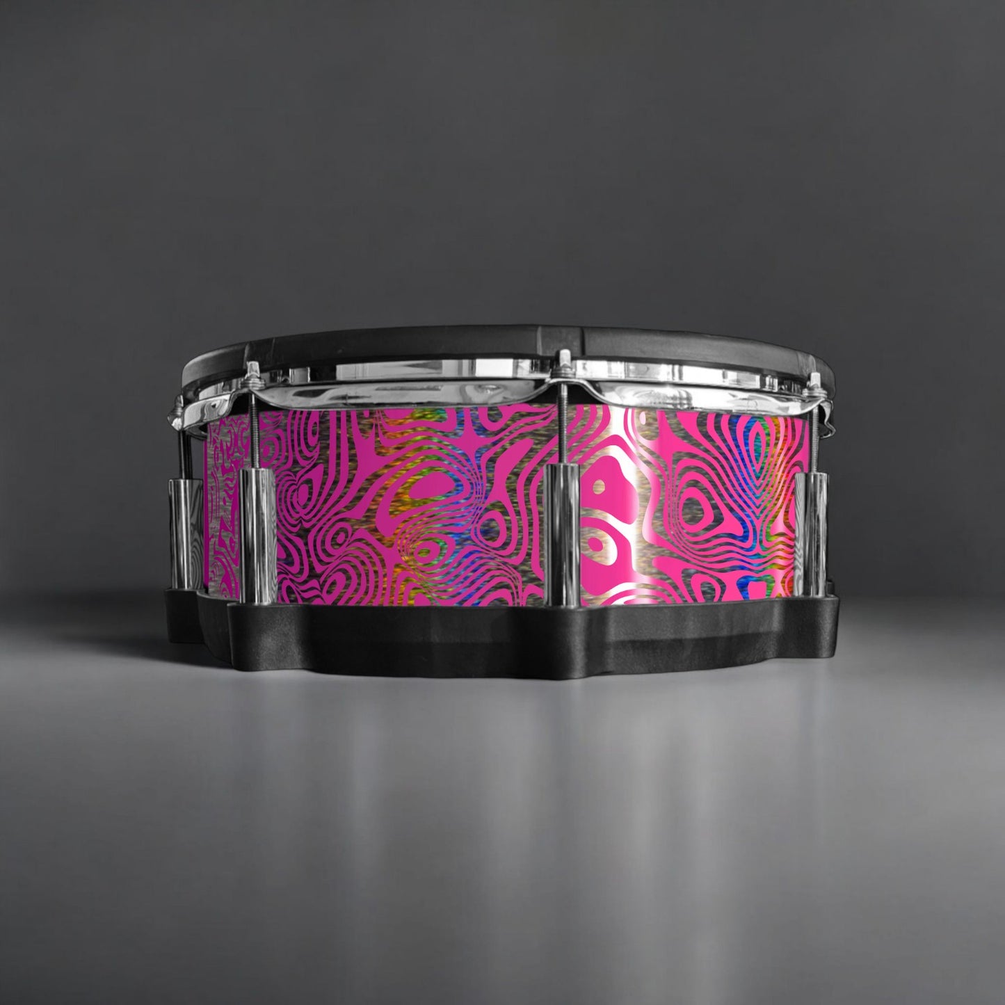 Psychedelic Swirl Drum Wrap