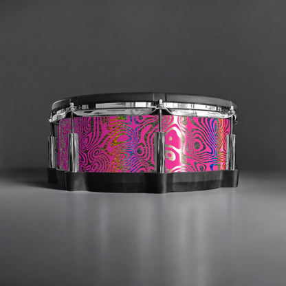 Psychedelic Swirl Drum Wrap