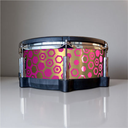 Hexagonal Fade Drum Wrap