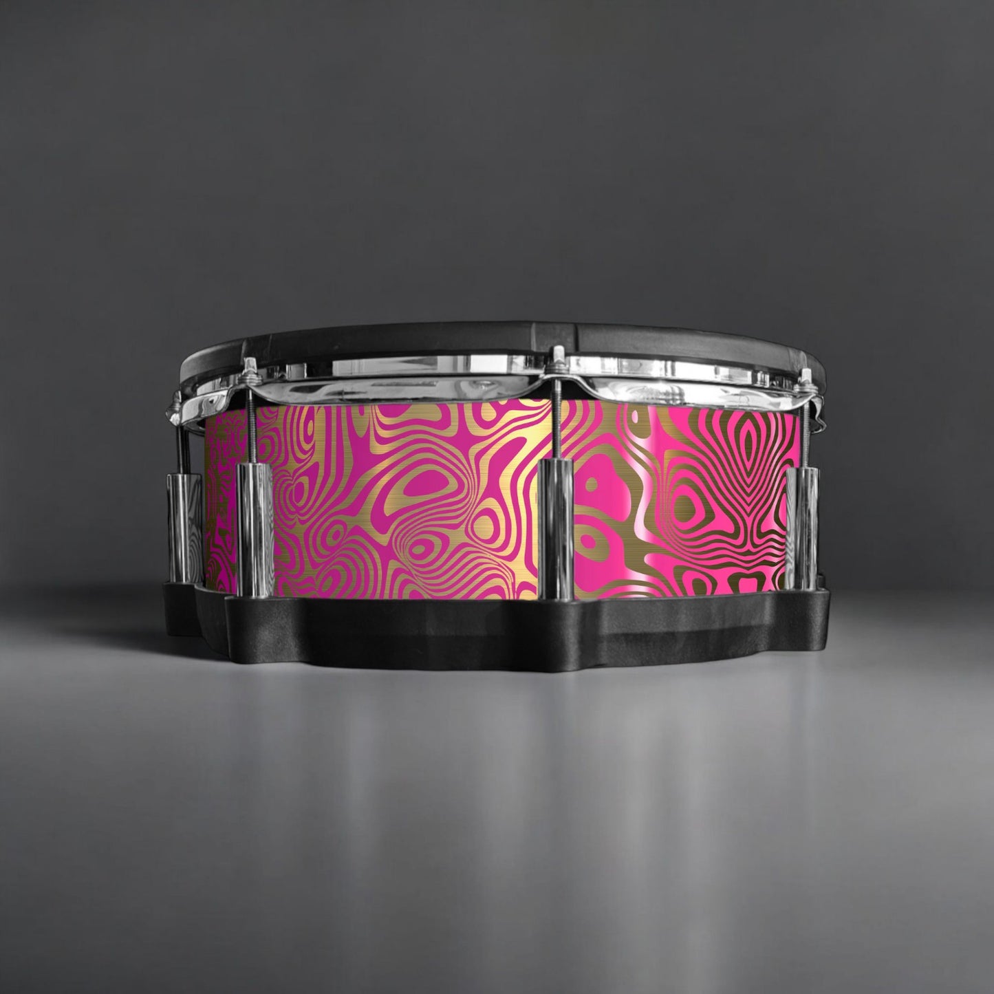 Psychedelic Swirl Drum Wrap