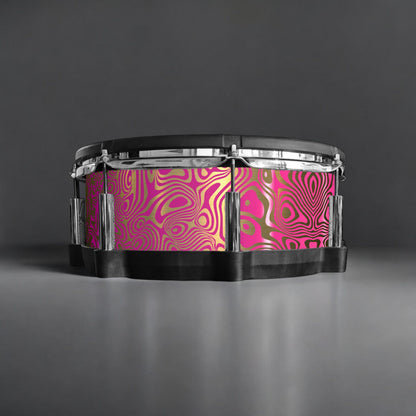 Psychedelic Swirl Drum Wrap