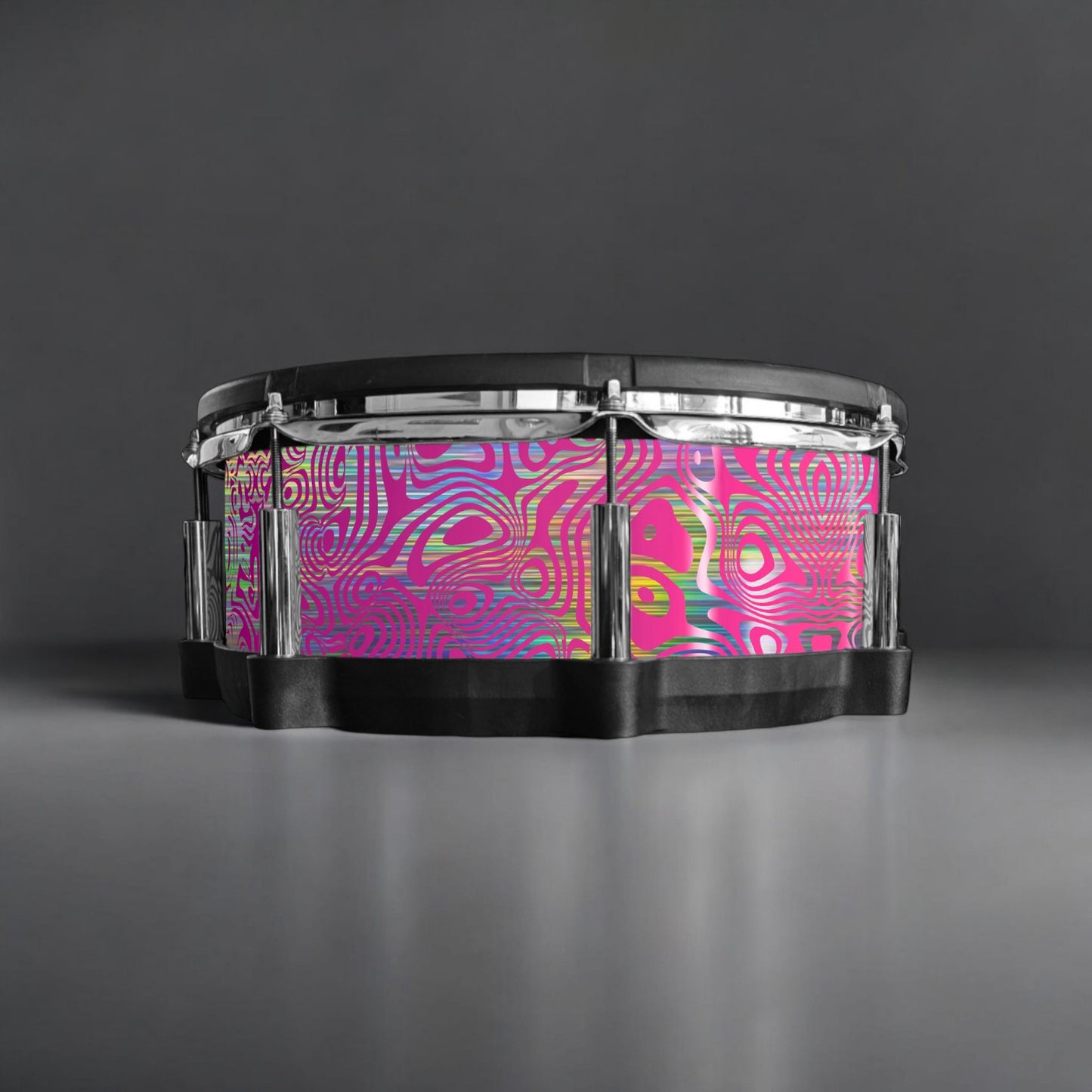 Psychedelic Swirl Drum Wrap