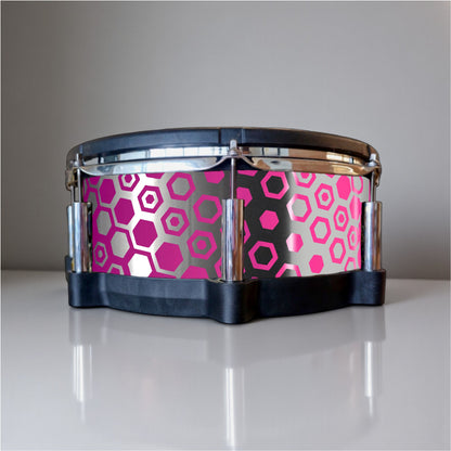 Hexagonal Fade Drum Wrap