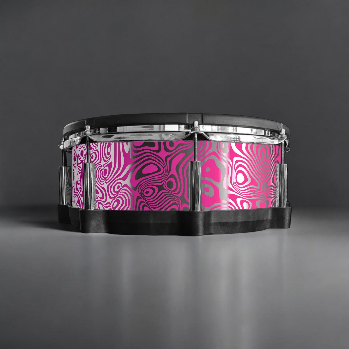 Psychedelic Swirl Drum Wrap