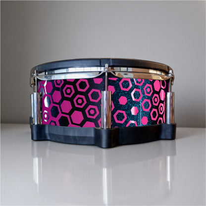 Hexagonal Fade Drum Wrap