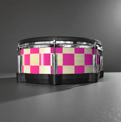 Checkerboard Drum Wrap