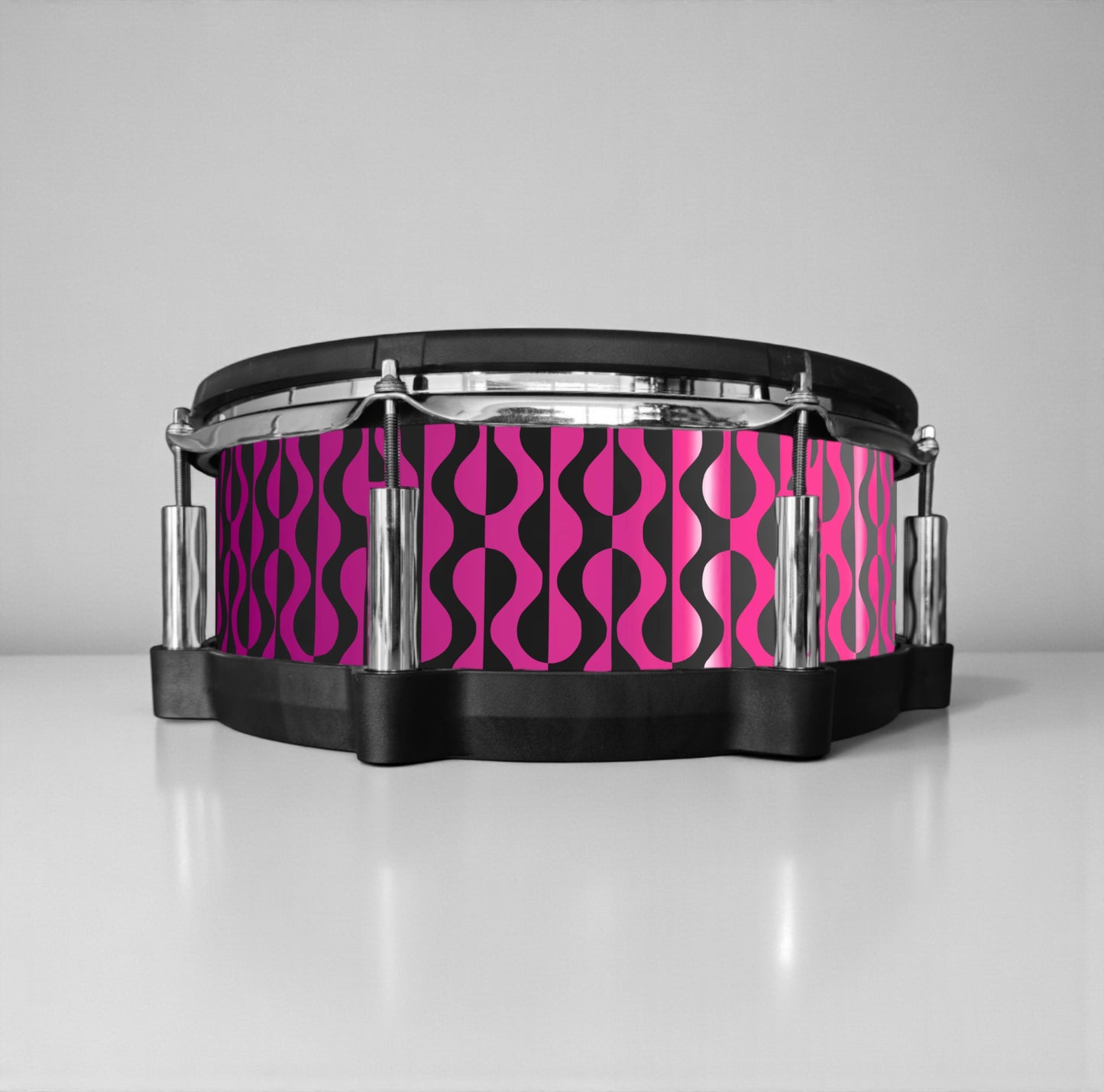 Negative Circles Drum Wrap