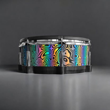 Psychedelic Swirl Drum Wrap