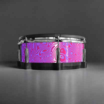 Psychedelic Swirl Drum Wrap