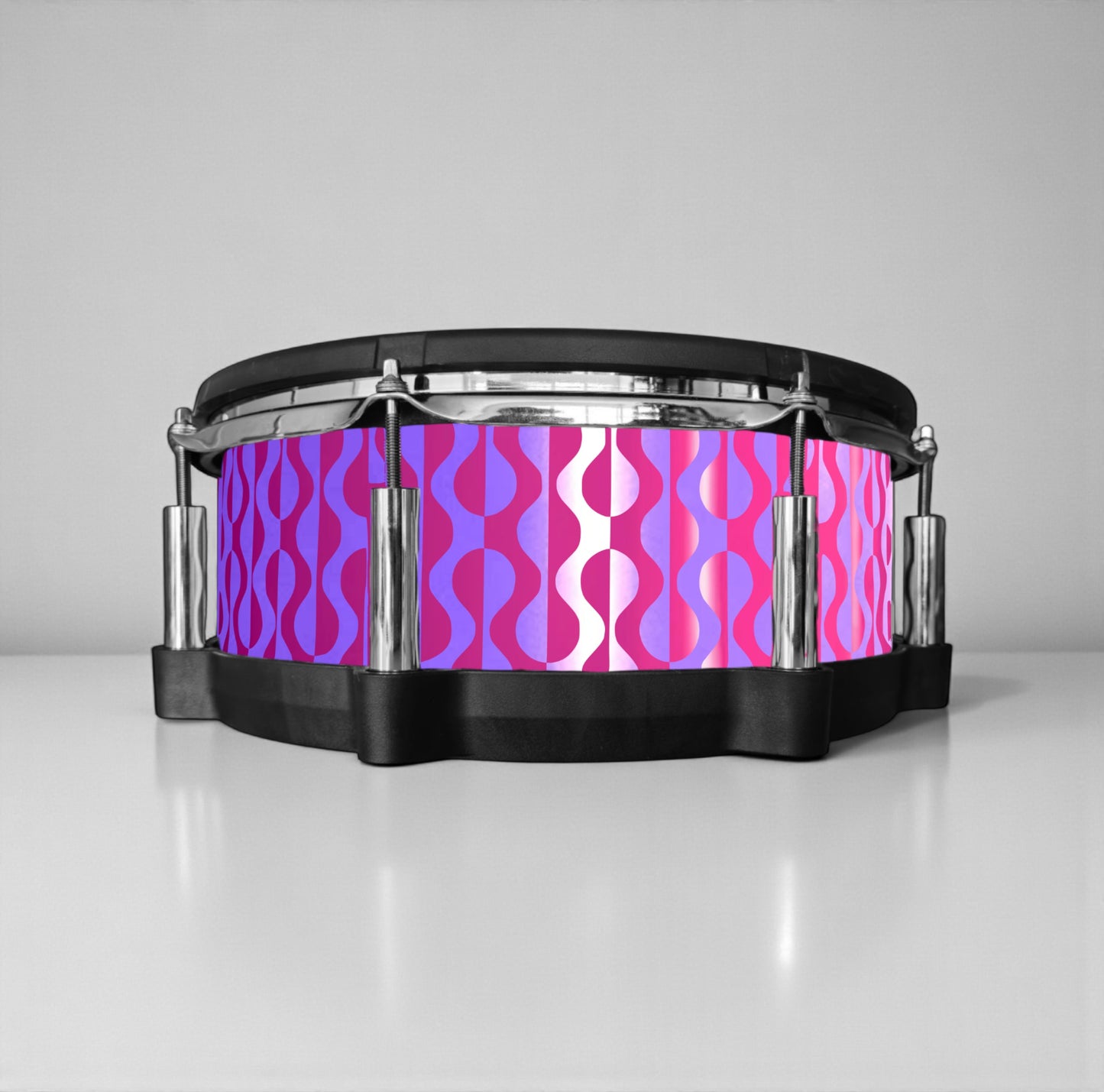 Negative Circles Drum Wrap