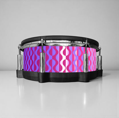 Negative Circles Drum Wrap