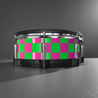 Checkerboard Drum Wrap